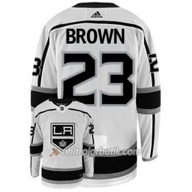 Män Ishockey Los Angeles Kings Tröja DUSTIN BROWN 23 Adidas Vit Authentic